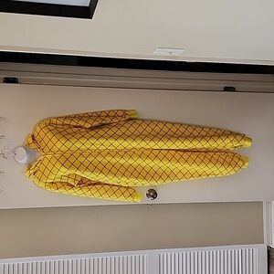 Silver Lilly Pineapple Oversized Adult Unisex Halloween Onesie Size Medium